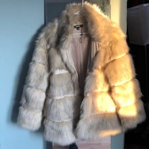 Faux Fur Coat
